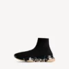Women’s speed 2.0 full clear sole recycled knit sneaker in black/beige Women’s speed 2.0 full clear sole recycled knit sneaker in black/beige