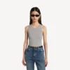 Women’s tank top in grey