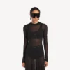 Women’s techwear bra tank top in black