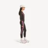 Women’s techwear fitted long sleeve top in khaki brown/neon pink Women’s techwear fitted long sleeve top in khaki brown/neon pink