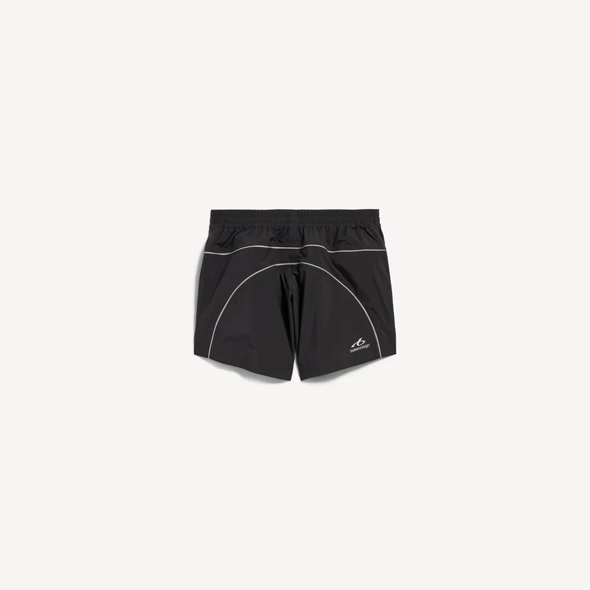 Women’s techwear tracksuit shorts in black Women’s techwear tracksuit shorts in black