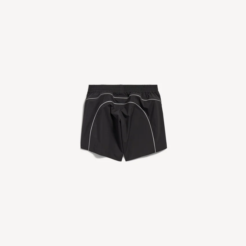 Women’s techwear tracksuit shorts in black Women’s techwear tracksuit shorts in black