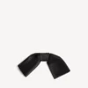 Women’s toque hair bow in black