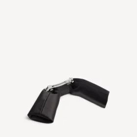 Women’s toque hair bow in black