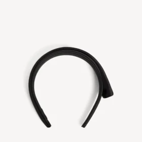 Women’s toque thin headband in black