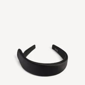 Women’s toque thin headband in black