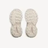 Women’s track signature sneaker in beige/pink