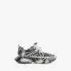 Women’s track stencil logo sneaker in black/white Women’s track stencil logo sneaker in black/white