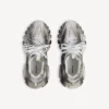 Women’s track stencil logo sneaker in black/white Women’s track stencil logo sneaker in black/white