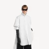Women’s train shirt in white