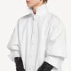 Women’s train shirt in white