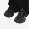 Women’s triple s.2 sneaker in black/dark grey Women’s triple s.2 sneaker in black/dark grey
