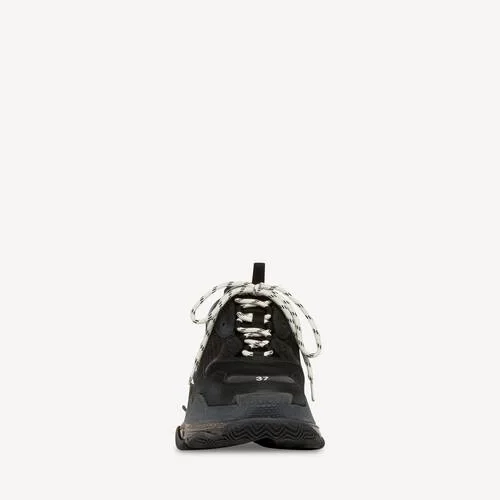 Women’s triple s clear sole sneaker in black Women’s triple s clear sole sneaker in black