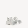 Women’s triple s glitter spray sneaker in white/silver Women’s triple s glitter spray sneaker in white/silver