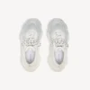 Women’s triple s glitter spray sneaker in white/silver Women’s triple s glitter spray sneaker in white/silver