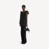 Women’s vareuse dress in black Women’s vareuse dress in black