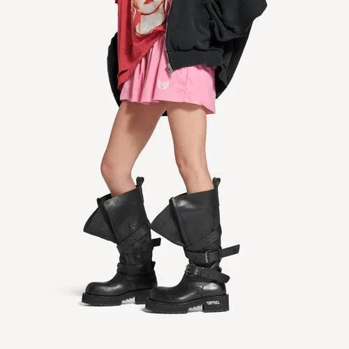 Women’s venom high boot in black Women’s venom high boot in black