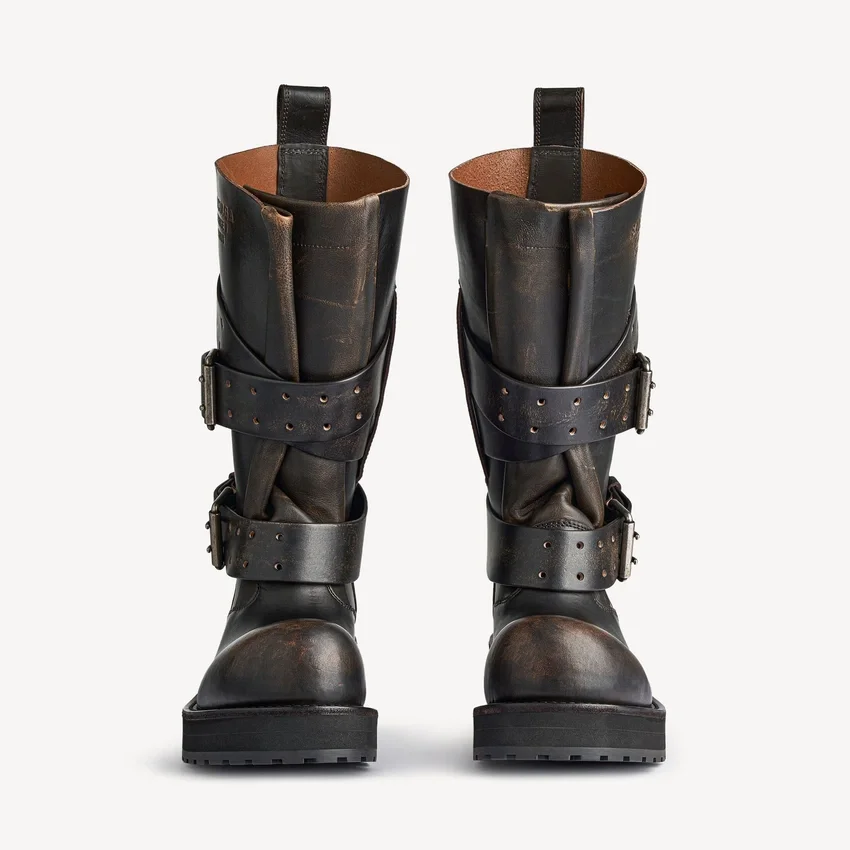 Women’s venom high boot in brown Women’s venom high boot in brown
