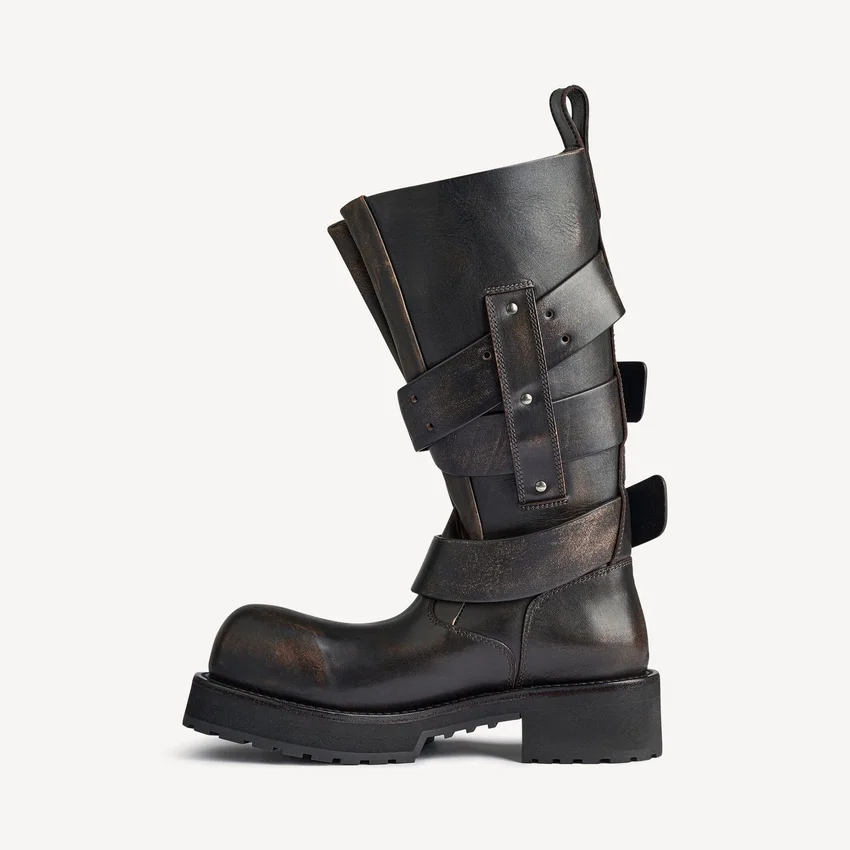 Women’s venom high boot in brown Women’s venom high boot in brown